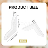 PP & PE L-shaped Triangle Corner Protector FIND-WH0018-21B-2