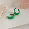 Acrylic C-Shape Stud Earrings FS-WG8BEC0-04-1