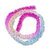 Transparent Glass Bead Strands LS-GLAA-H023-03G-3