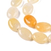 Natural Topaz Jade Beads Strands G-M206-37-3