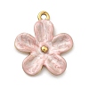 304 Stainless Steel Enamel Pendants STAS-I355-09G-04-1