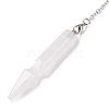 Natural Quartz Crystal Pointed Dowsing Pendulums G-Q184-04E-P-4