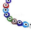 Handmade Evil Eye Lampwork Beads Strands LAMP-G166-05B-02-3