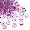 Transparent Acrylic Bead Caps OACR-Z030-03A-1