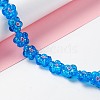 Handmade Lampwork Beads Strands LAMP-D015-08F-4