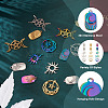  Jewelry 30Pcs 15 Style 304 Stainless Steel Pendants STAS-PJ0001-36-13