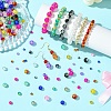 400Pcs 4 Styles Spray Painted Crackle Glass Beads CCG-YW0001-20A-5