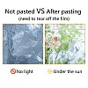 Gorgecraft Waterproof PVC Colored Laser Stained Window Film Adhesive Stickers DIY-WH0256-036-11