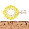 Glass & Brass Pendants PALLOY-MZ01381-6