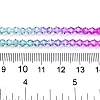 Gradient Color Baking Paint Glass Bead Strands X1-DGLA-A039-T6mm-A011-5