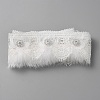 Polyester Embroidery Lace Ribbons OCOR-WH0090-011-2