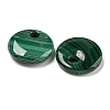 Natural Malachite Pendants G-Q185-01B-01-2