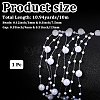 1Pc Resin Round Ball Chains OCOR-CY0002-77-2