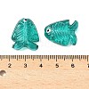 Transparent Glass Enamel Beads LAMP-U004-06-3