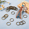 Alloy Split Key Rings PALLOY-TAC0001-01A-AB-7