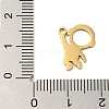 304 Stainless Steel Charms STAS-S123-03G-11-3