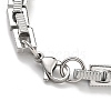 304 Stainless Steel Boston Link Chain Bracelets BJEW-H618-05P-3