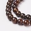 Natural Bronzite Beads Strands G-D169-01-10mm-2