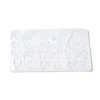 Rectangle with Butterfly Pattern DIY Pendant Silicone Molds X1-DIY-G114-04-2