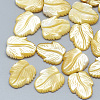 Yellow Shell Cabochons SSHEL-S260-103A-1