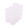 Plastic Bead Storage Containers with Lids and 30PCS Mini Storage Jars X-C020Y-4