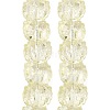 Electroplate Baking Paint Transparent Glass Beads Strands GL-CBA17FF-02E-2
