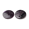 Spray Painted Natural Akoya Shell Charms SHEL-F007-15A-10-3