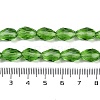 Transparent Imitation Jade Glass Beads Strands GLAA-N005-T4mm-D14-4