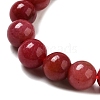 Dyed Natural Malaysia Jade Beads Strands G-G021-02A-15-3