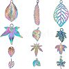 SUPERFINDINGS 24Pcs 12 Style Alloy Pendants FIND-FH0004-36-1