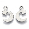 Non-Tarnish 201 Stainless Steel Charms STAS-R116-041B-2