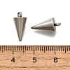 201 Stainless Steel Pendants STAS-F311-05P-03-3