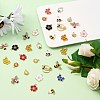 40Pcs 20 Style Alloy Enamel Pendant DIY-SZ0007-32-3