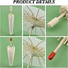 CHGCRAFT 14Pcs 3 Styles DIY Blank Craft Paper Umbrella DIY-CA0003-55-5