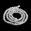 Electroplate Transparent Glass Beads Strands LS-EGLA-A035-T6mm-A19-2