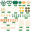 SUNNYCLUE DIY Wooden Dangle Earring Making Kits DIY-SC0016-77-2