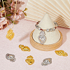 16Pcs 2 Colors Alloy Pendants FIND-DC0006-50-5