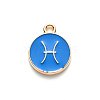 Alloy Enamel Pendants ENAM-S124-01B-02H-2