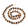 Natural Tiger Eye Beads Strands G-P463-39-3