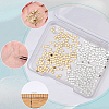500Pcs 2 Colors Brass Chip Solder AJEW-BBC0002-84-6