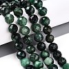 Natural Fuchsite Beads Strands G-S345-10mm-33-2