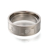 304 Stainless Steel Rings for Women RJEW-S241-06P-2