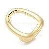 Brass Open Cuff Rings RJEW-Q778-19G-1