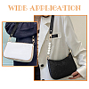 WADORN 2Pcs 2 Style PU Leather & Round ABS Plastic Imitation Pearl Bag Straps Sets FIND-WR0009-23A-5