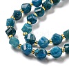 Natural Apatite Beads Strands G-M443-B06-02-4