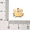 Ion Plating(IP) 201 Stainless Steel Charms STAS-A101-01A-05G-3