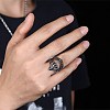 Men's Stainless Steel Finger Rings RJEW-BB29907-12-2