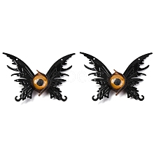 Butterfly with Eye Plastic Alligator Hair Clips PHAR-M015-04