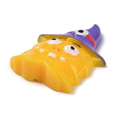 Monster with Witch Hat Halloween Opaque Resin Decoden Cabochons RESI-R446-01S-1