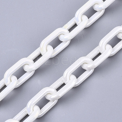 Acrylic Opaque Cable Chains PACR-N009-002J-1